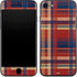 Red and Blue Plaid iPhone 7 Skin