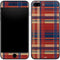Red and Blue Plaid iPhone 8 Plus Skin