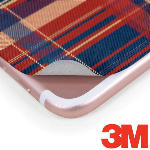 Red and Blue Plaid iPhone 8 Plus Skin