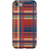 Red and Blue Plaid iPhone SE (2nd & 3rd Gen) Pro Case