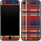 Red and Blue Plaid iPhone SE (2nd & 3rd Gen) Skin
