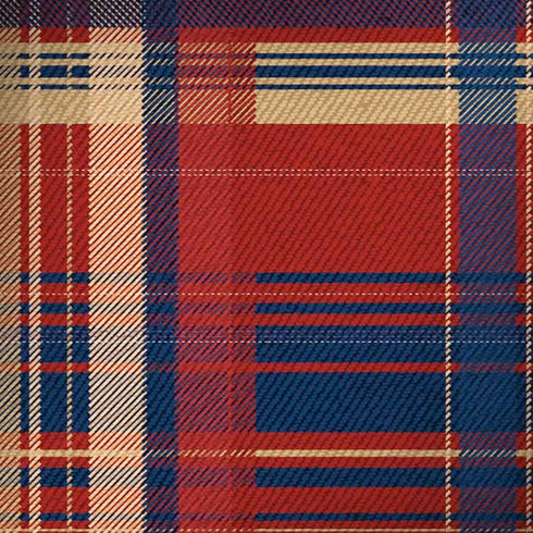 Red and Blue Plaid iPhone X Pro Case