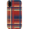 Red and Blue Plaid iPhone XR Pro Case