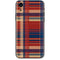 Red and Blue Plaid iPhone XR Skin