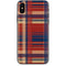 Red and Blue Plaid iPhone XS Max Skin