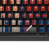 Red and Blue Plaid K95 RGB PLATINUM Mechanical Gaming Keyboard Skin