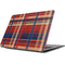 Red and Blue Plaid Apple MacBook Skin