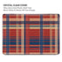 Red and Blue Plaid MacBook Pro 16in (2021-25) Case plus Skin