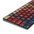 Red and Blue Plaid Magic Keyboard with Numeric Keypad Skin