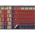 Red and Blue Plaid Magic Keyboard with Numeric Keypad Skin