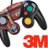 Red and Blue Plaid Nintendo GameCube Controller Skin