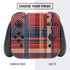 Red and Blue Plaid Nintendo Switch Bundle Skin
