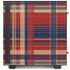 Red and Blue Plaid NZXT H510 Compact ATX Mid-Tower Case Skin