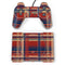 Red and Blue Plaid PlayStation Classic Bundle Skin