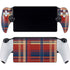 Red and Blue Plaid PlayStation Portal Remote Player Skin