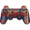 Red and Blue Plaid PS3 Dual Shock wireless controller Skin