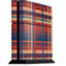 Red and Blue Plaid PS4 Console Skin