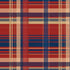 Red and Blue Plaid PS4 Console Skin