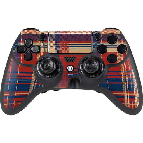 Red and Blue Plaid PS4/PC SCUF Impact Controller Skin