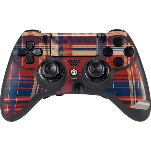 Red and Blue Plaid PS4/PC SCUF Impact Controller Skin