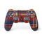 Red and Blue Plaid PS4 Pro/Slim Controller Skin