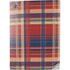 Red and Blue Plaid PS5 Digital Edition Console Skin