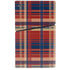 Red and Blue Plaid PS5 Slim Disk Console Skin