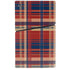 Red and Blue Plaid PS5 Slim Digital Edition Console Skin