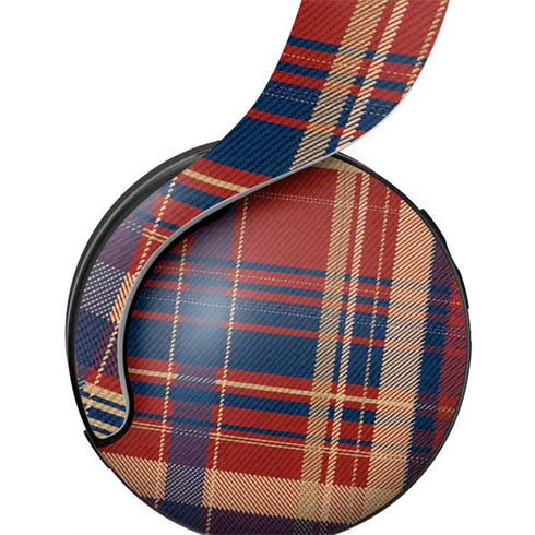 Red and Blue Plaid PULSE 3D Wireless Headset for PS5 Skin