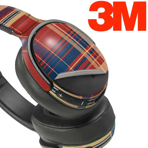 Red and Blue Plaid Skullcandy Venue Skin