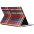Red and Blue Plaid Surface Laptop Studio Skin