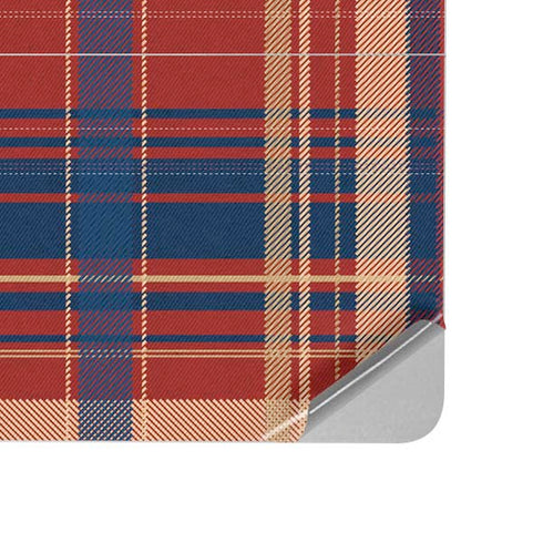 Red and Blue Plaid Surface Laptop Studio Skin