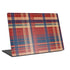 Red and Blue Plaid Universal Laptop 17in (13.8 x 10in) Skin