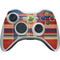 Red and Blue Plaid Xbox 360 Wireless Controller Skin