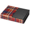 Red and Blue Plaid Xbox One Console Skin