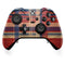 Red and Blue Plaid Xbox One Elite Controller Skin