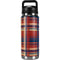 Red and Blue Plaid YETI Rambler 26oz Bottle Skin