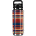 Red and Blue Plaid YETI Rambler 26oz Bottle Skin