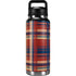 Red and Blue Plaid YETI Rambler 36oz Bottle Skin