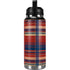 Red and Blue Plaid YETI Rambler 36oz Bottle Skin
