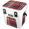 Red and Blue Plaid YETI Roadie 24 Hard Cooler Skin