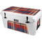 Red and Blue Plaid YETI Tundra 65 Hard Cooler Skin