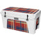 Red and Blue Plaid YETI Tundra 75 Hard Cooler Skin