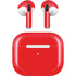 Red Solid Apple AirPods (3rd Gen 2021) Skin