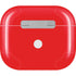 Red Solid Apple AirPods (3rd Gen 2021) Skin