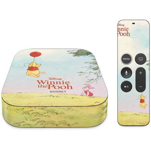 Disney Winnie the Pooh Red Ballon Apple TV Skin
