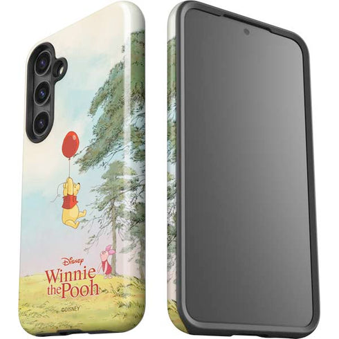 Disney Winnie the Pooh Red Ballon Galaxy S24 Plus Impact Case