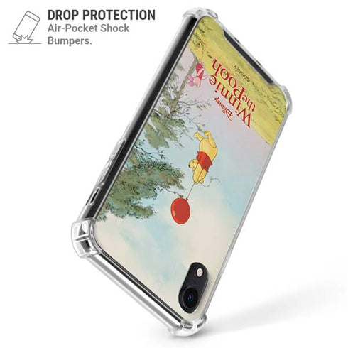 Disney Winnie the Pooh Red Ballon iPhone XR Clear Case