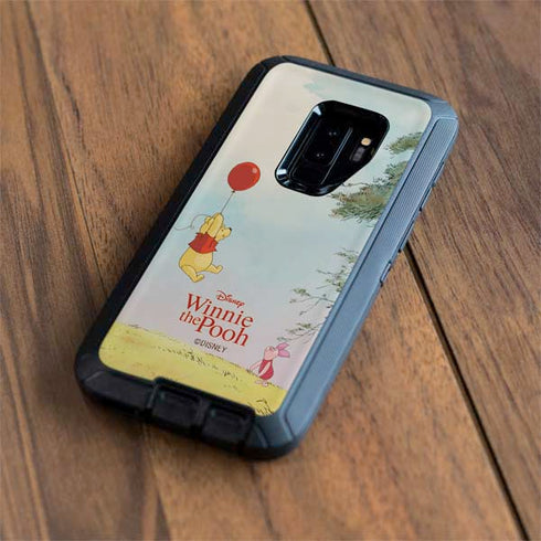 Disney Winnie the Pooh Red Ballon Otterbox Defender Galaxy Skin