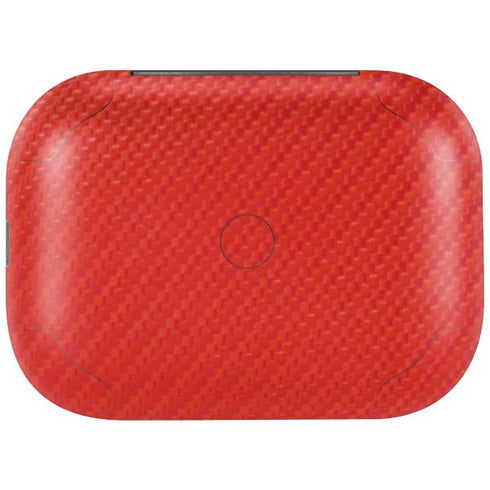 Red Carbon Fiber Specialty Material Amazon Echo Buds Skin